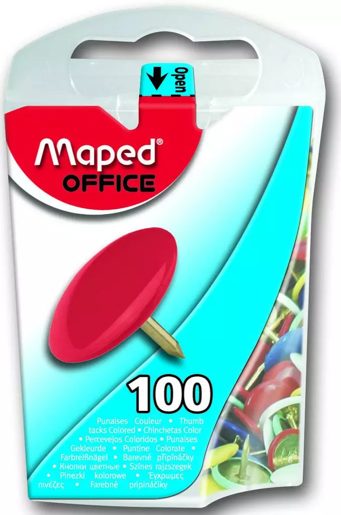Nasta Maped 100 kpl värilajitelma/rasia - Muut toimistotarvikkeet - 3154143100114 - 1