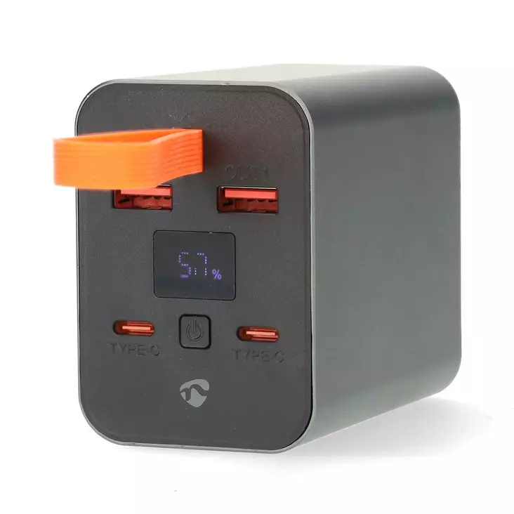 Nedis 100w pd 30000mah varavirtalähde - Puhelin- ja tablettarvikkeet ja laturit - 5412810471324 - 1