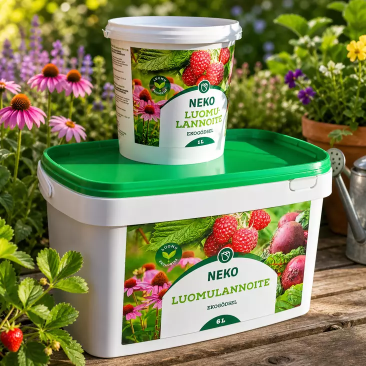 Neko Luomulannoite 1L - Sisäkukkien ja huonekasvien ravinteet - 6418669000974 - 1