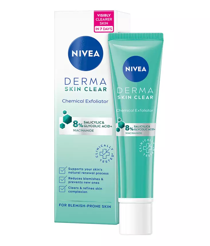 Nivea Derma Skin kuorintavoide 40ml - Kasvojen kuorinta - 4005900981714 - 1