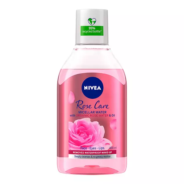 Nivea Micellar puhdistusvesi 400ml Rose Care - Kasvovedet ja kasvojen puhdistusaineet - 4005900729934 - 1