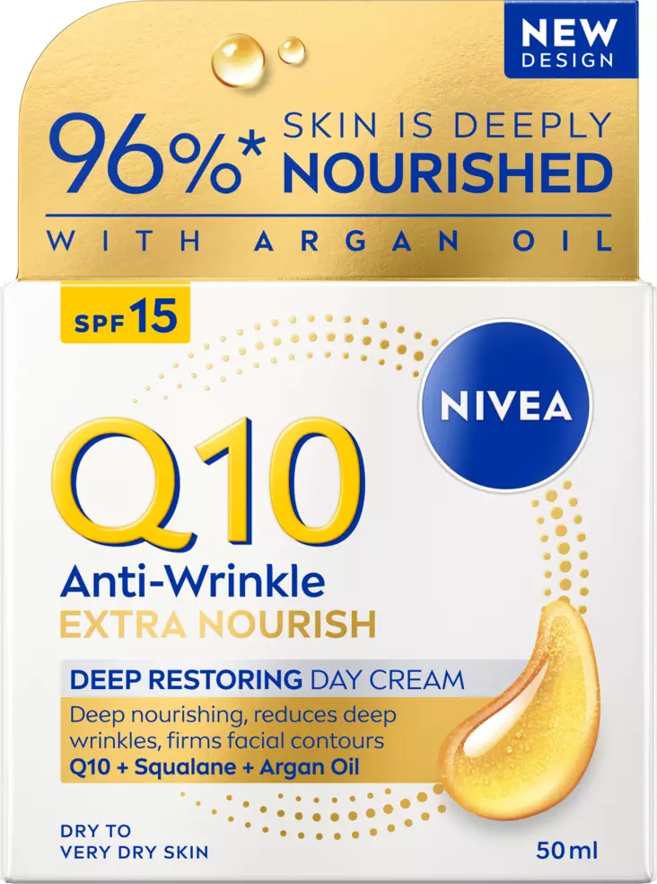 Nivea Q10 nourishing day care - Silmänympärysvoiteet - 9005800390734 - 1