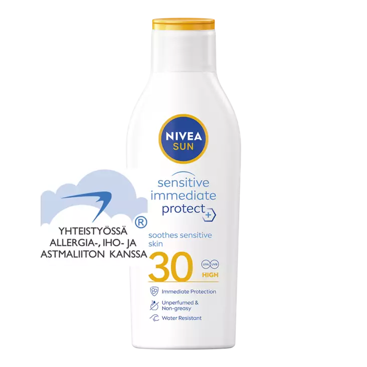 Nivea Sensitive Immediate Protect SK30 - Aurinkorasvat ja itseruskettavat - 4005900602114 - 1