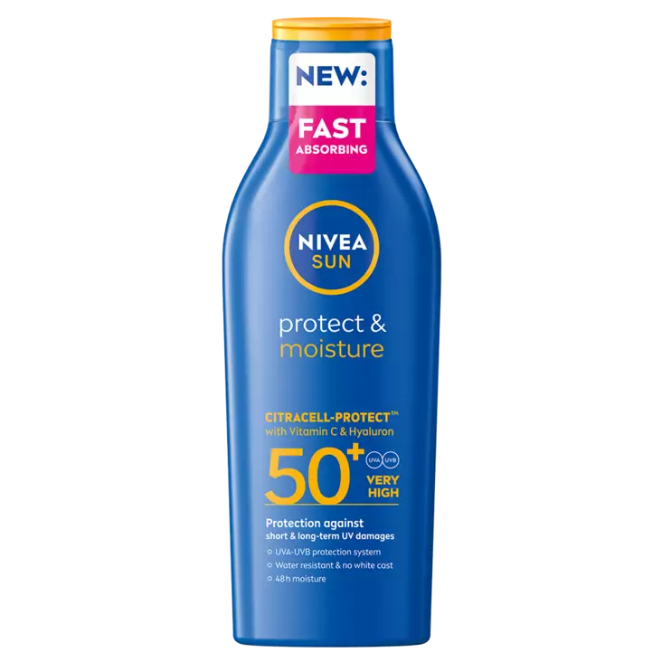 Nivea Sun Protect&Moisture Sun Lotion - Aurinkorasvat ja itseruskettavat - 4006000056784 - 1