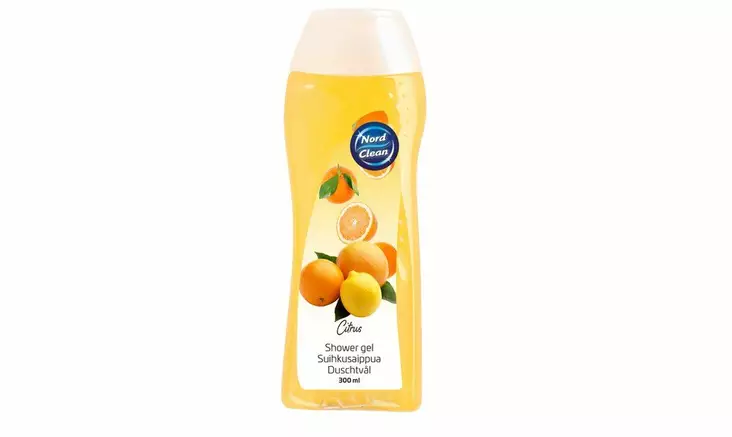 Nord clean suihkusaippua Citrus 300ml - Suihkugeelit- ja saippuat - 6410416214214 - 1