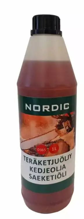 Nordic teräketjuöljy 1L - Teräketju-ja erikoisöljyt - 4742516000834 - 2