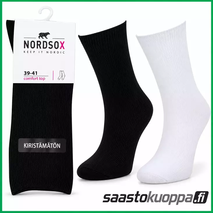 Nordsox kiristämätön sukka 41-45 - Miesten sukat - 6438159996044 - 1