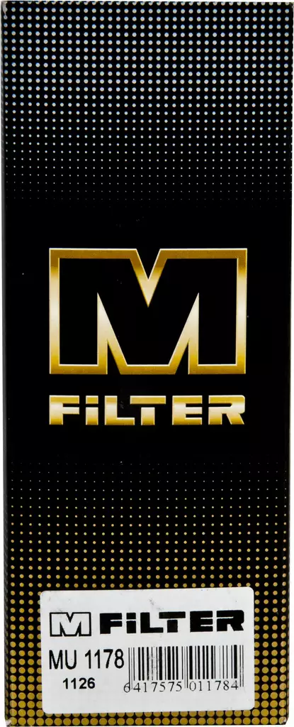 Öljynsuodatin MU1178 - Ilmansuodattimet - 6417575011784 - 1