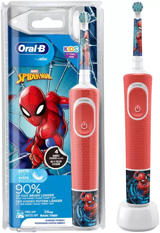 Oral-B spiderman hammasharja - Sähköhammasharjat - 4210201320074 - 1