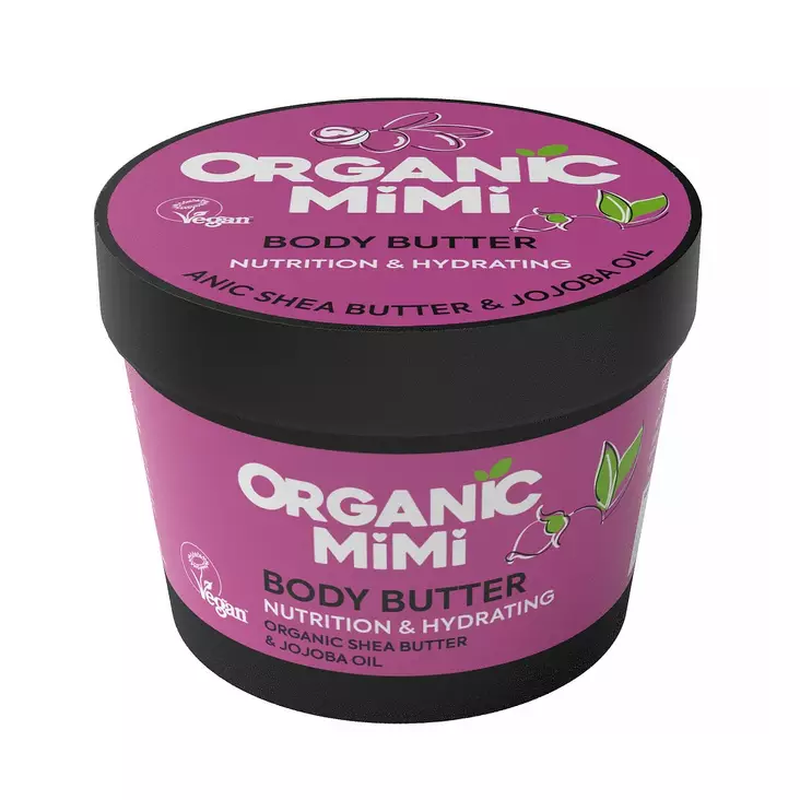 Organic Mimi Body Butter Shea & Jojoba vartalovoide 100ml - Suuhygienia - 8606032060924 - 1