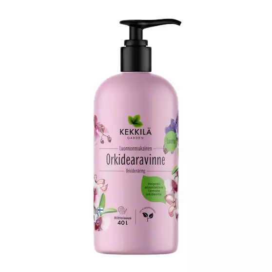 Orkkidearavinne Kekkilä luomu 400ml - Sisäkukkien ja huonekasvien ravinteet - 6433000610124 - 1