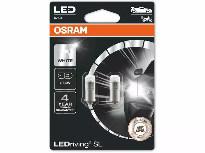 Osram LEDriving T4W 12V - Led ajovalot ja polttimot - 4062172150354 - 1