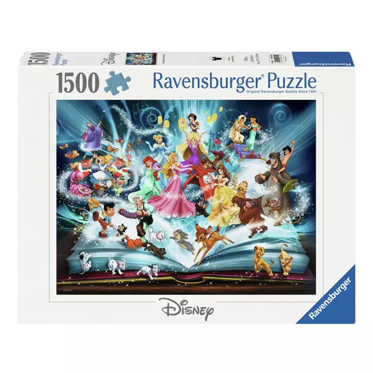 Palapeli Disney Magical Storybook 1500p - Palapelit ja pulmapelit - 4005555007104 - 1