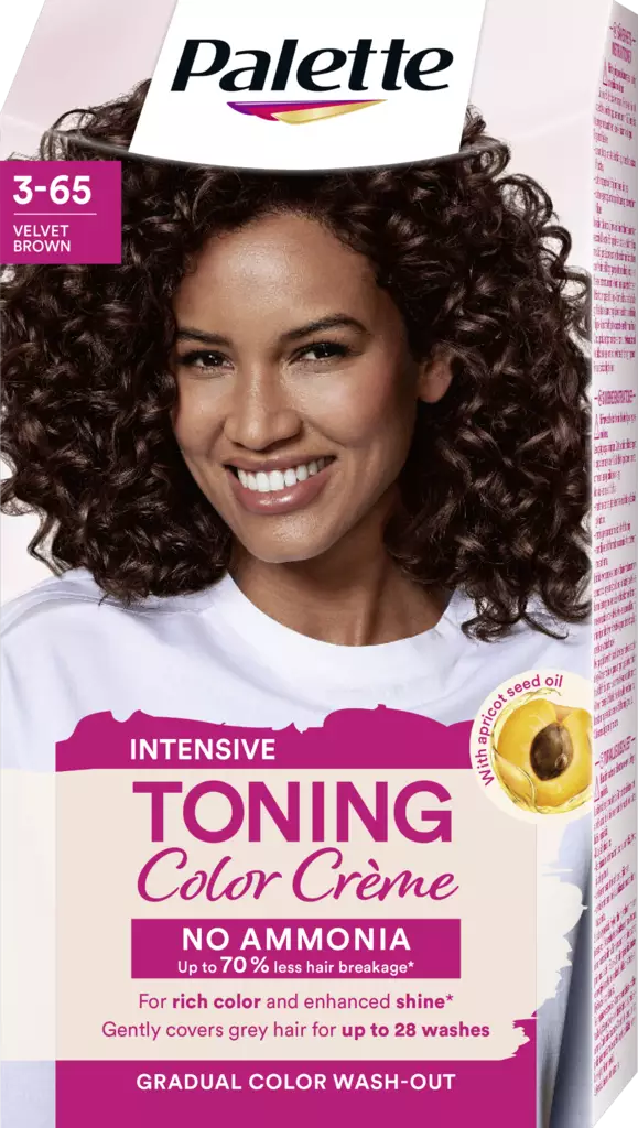 Palette kevytväri 3-65 Velvet Brown - Hiusvärit - 7332531119504 - 1