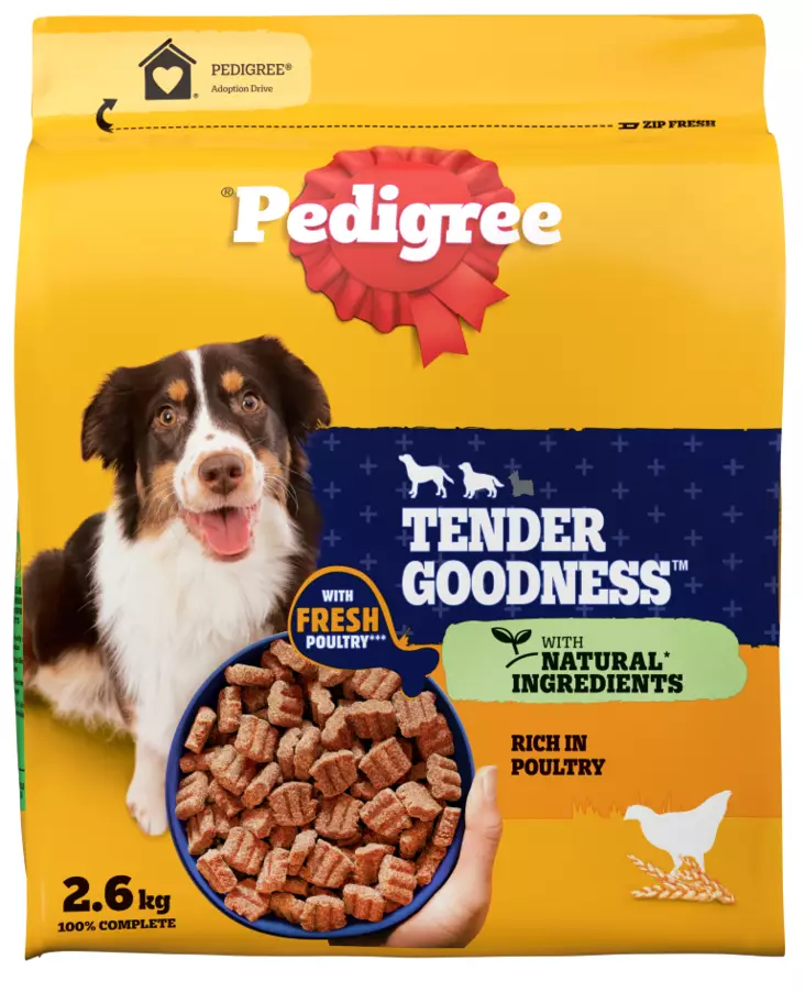 Pedigree TenderGoodness Siipikarja 2,6kg - Koiran märkäruoat - 4008429149054 - 1