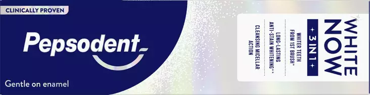 Pepsodent White hammastahna 3in1 75ml - Hammastahnat - 8720181697524 - 1