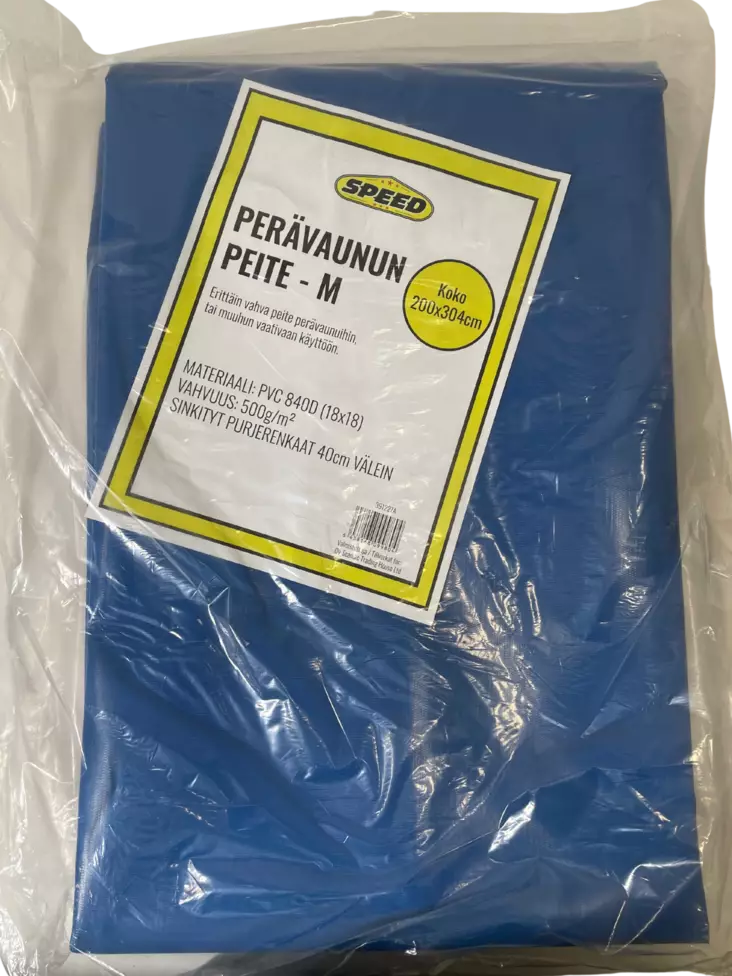 Perävaunun pressu 2x3m - Muut peräkärrytarvikkeet - 6438168099804 - 1