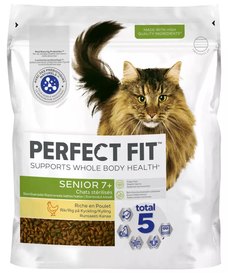 Perfect Fit Senior 7+ Sterile Kanaa 1,4 - Kissan kuivaruoat - 5900951308154 - 1