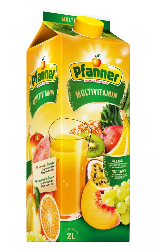 Pfanner monivitamiininektari 2L - Mehut, mehutiivisteet ja glögit - 9006900014414 - 1