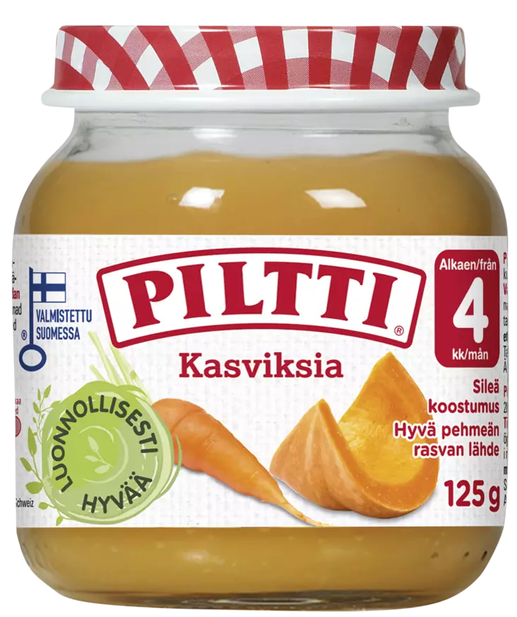 Piltti kasviksia 125g 4kk - Marjanpoimurit - 7613037126914 - 1