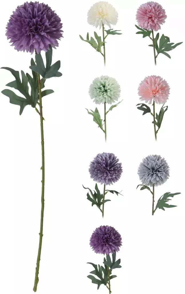 Pioni kukka 60cm - Tekokasvit ja -kukat - 8720573522694 - 1