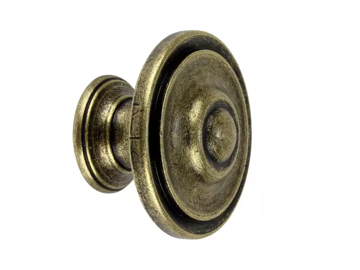 Pisla antiikkinuppi Ø35mm 2kpl patinoitu - Vetimet ja nupit - 6414671084704 - 1