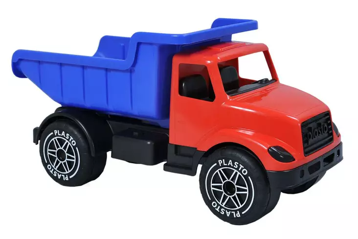 Plasto iso kuorma-auto 60cm - Leikkiautot ja kauko-ohjattavat autot - 6410310110964 - 1