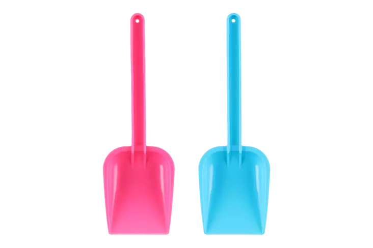 Play hiekkalapio 24,5 cm 2 kpl - Ulkolelut - 6410416156934 - 4