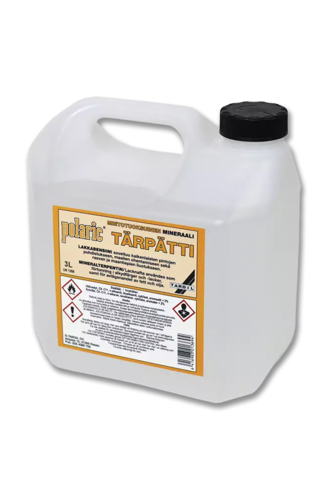 Polaric Mietotuoksuinen Mineraalitärpätti 3L - Ohenteet ja liuottimet - 6416983013694 - 1