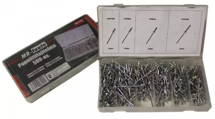 POPNIITTILAJITELMA 500-OS - Kiinnitystarvikkeet - 6430013069994 - 1