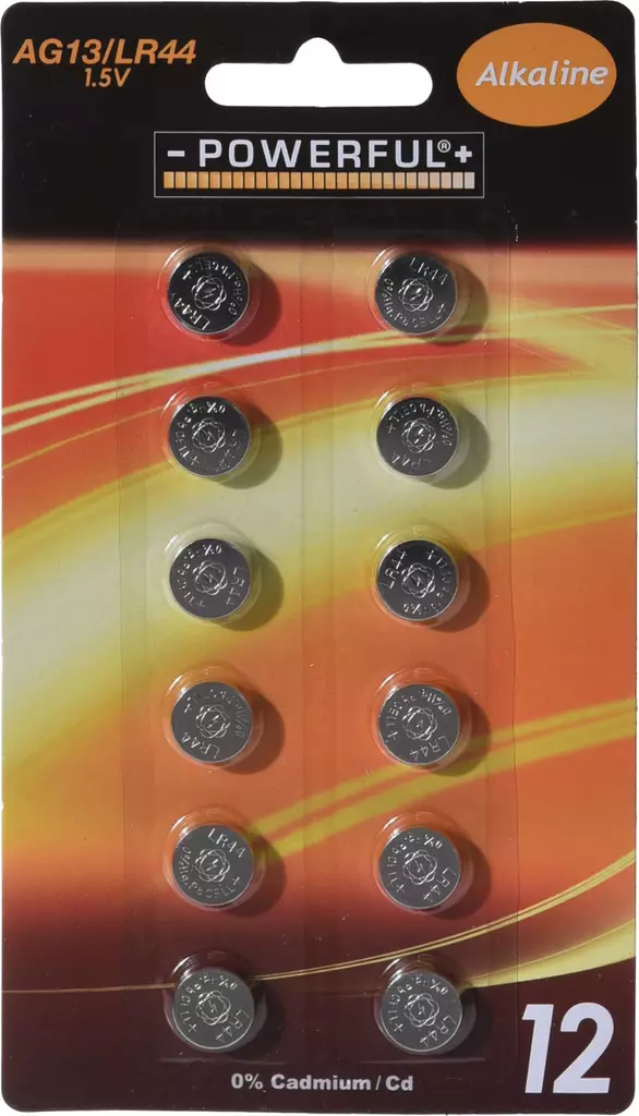 Powerfull nappiparisto AG13/LR44 12kpl - Nappiparistot - 8711295031564 - 1