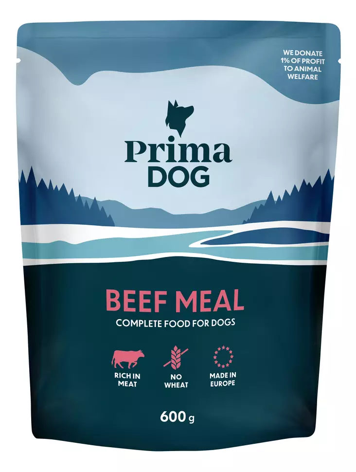 PrimaDog Liha-annosateria 600g - Koiran märkäruoat - 6430062463934 - 1