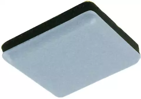 Ptfe-tassu tarra siniharmaa 20x20mm - Tulpat ja huopatassut - 6414675140864 - 1