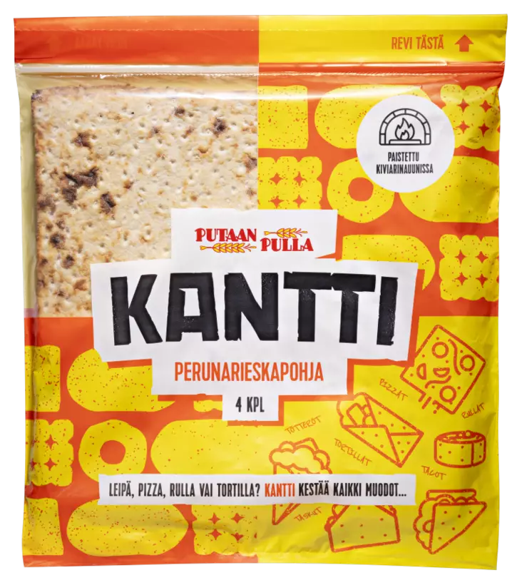 Putaan pulla kantti perunarieskapohja - Elintarvikkeet - 6411090042254 - 1