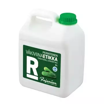 Rajamäen väkiviinaetikka perinteinen 3l - Ruokaöljyt, maustaminen ja makeutus - 6414504298094 - 1