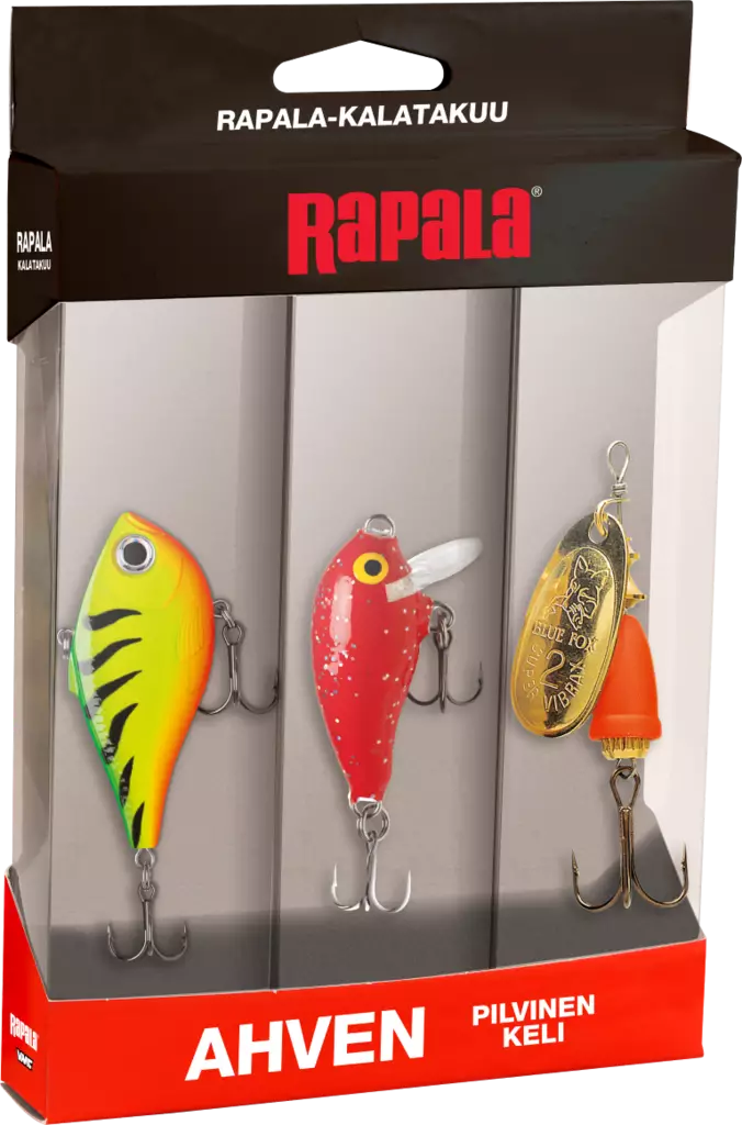 Rapala Kalatakuu Ahven 4 - Viehelajitelmat - 022677384054 - 1