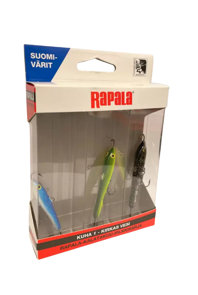 Rapala tasurisarja kuha kirkas vesi - Pilkit - 6416173031774 - 1
