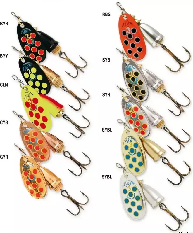 Rapala vibrax hot pepper - Lipat ja lusikat - 6416173012834 - 1