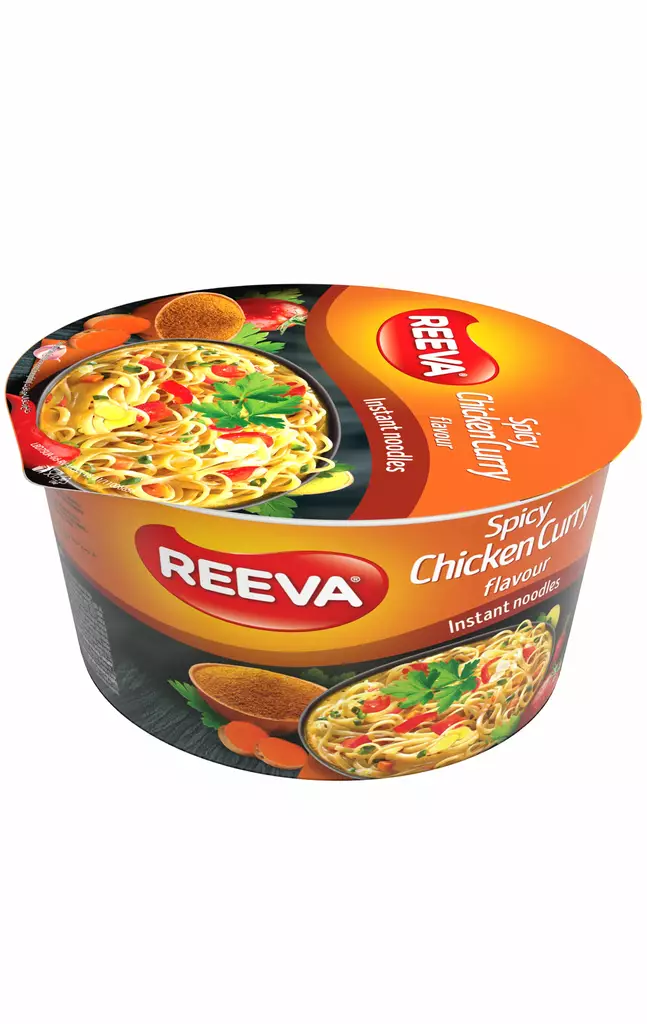 Reeva kuppinuudeli spicy chicken curry - Riisit - 4820179256574 - 1