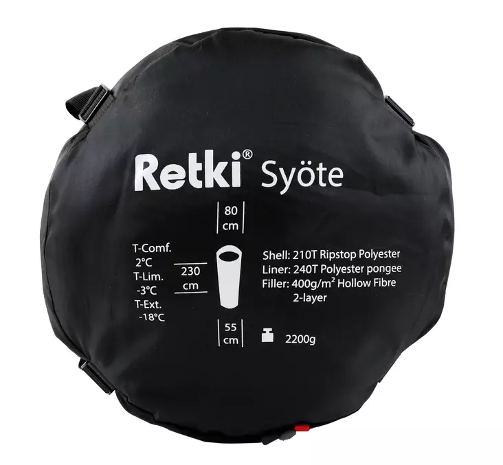 Retki makuupussi syöte - Retkeily ja metsästys - 6418536004524 - 1