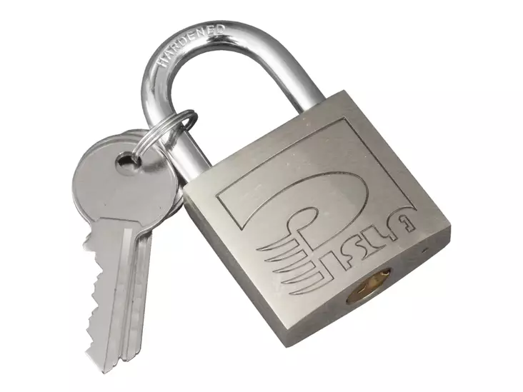 Riippulukko 40mm alumiini - Lukot,lukitus ja nivelsalvat - 6414676011224 - 1