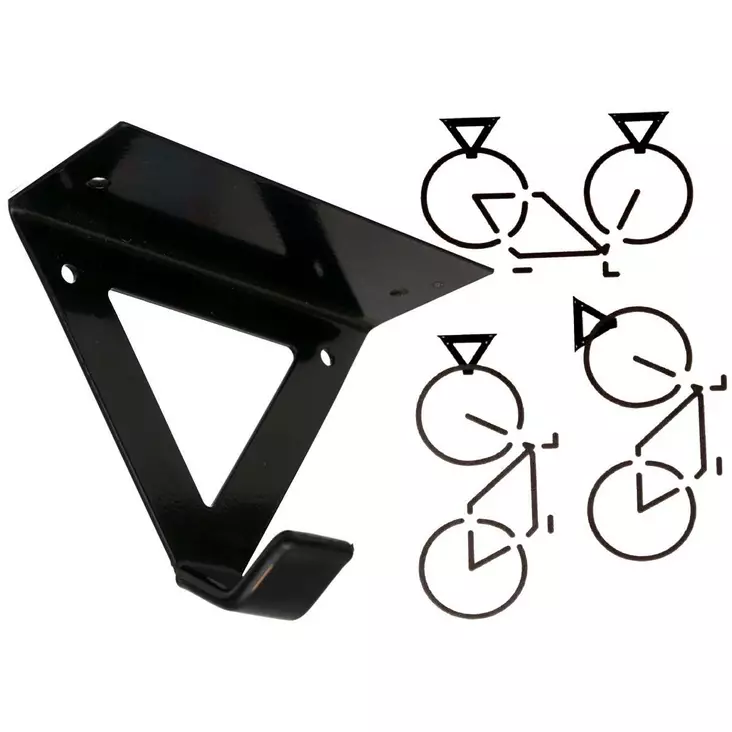 Ripustuskoukku polkupyörälle - Polkupyörätelineet - 8719407038654 - 1