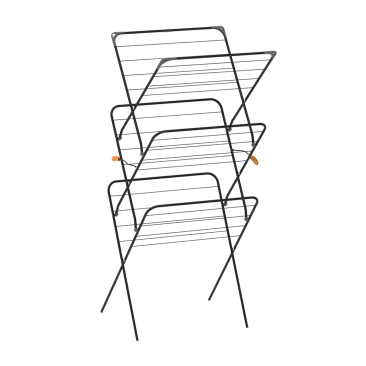Rise kuivausteline musta - Pyykinkuivaustelineet - 7315542911404 - 1