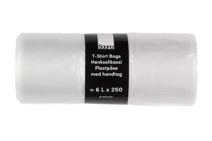Saana Henkselipussi 6 L 250 kpl/rll - Ruoansäilytysastiat - 6410411982934 - 2