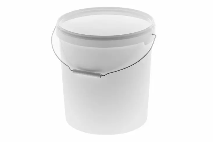 Säilöntäsanko kannella valkoinen 15 L - Ruoansäilytysastiat - 6410411829444 - 1