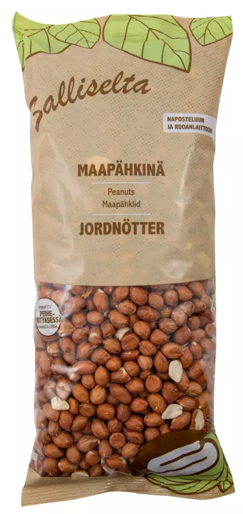 Salliselta Maapähkinä 1kg - Pähkinät ja kuivatut hedelmät - 6436501000234 - 1