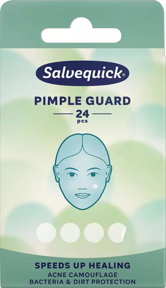 Salvequick Pimple Guard finnilaastari 24 - Desifiointi ja laastarit - 7340213302274 - 1