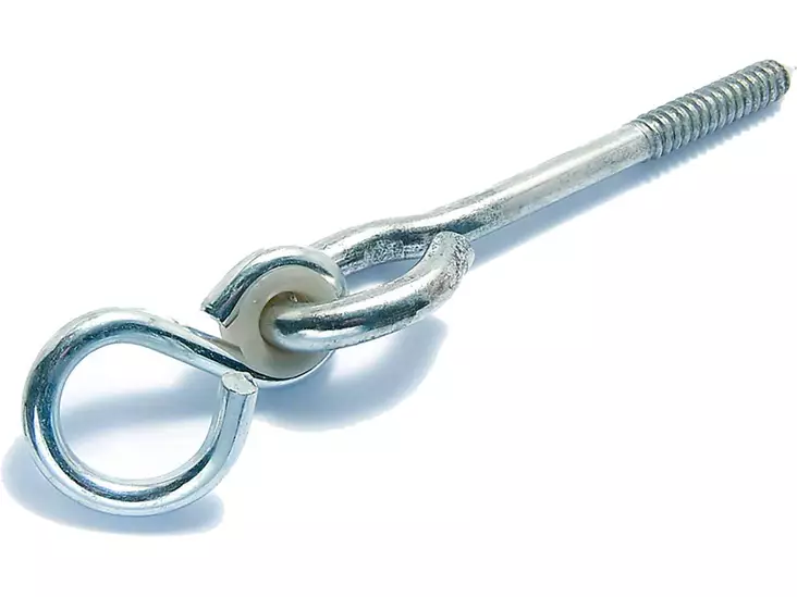 Saparokoukku muoviholkilla 10,6x150mm 2 kpl - Koukut ja naulakot - 6414675141014 - 1