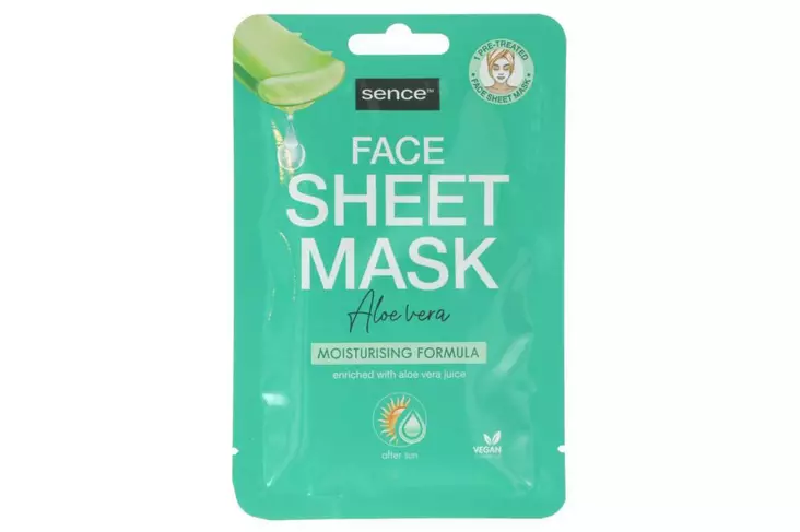 Sence aloe vera kasvonaamio - Kasvonaamiot - 8720604315264 - 2