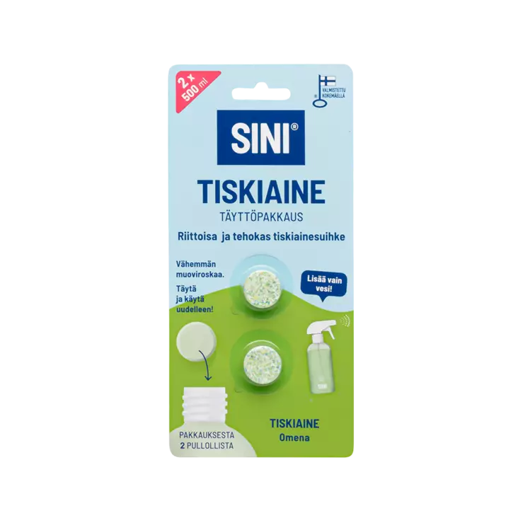 Sini Käsitiski täyttöpakkaus 2 kpl - Astianpesuaineet - 6423800070044 - 1